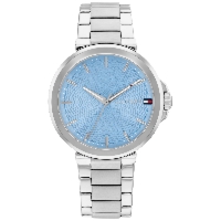 Zegarek Damski Tommy Hilfiger Lori 1782777 Silver & Blue (34 mm)