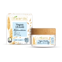 Bielenda VEGAN MUESLI Krem nawilżający, owies + pszenica + mleczko kokosowe
