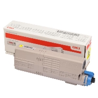 Toner C532 C542 MC563 MC573 (46490605) Oryginalny żółty do OKI C 532, 542DN, OKI MC 563DN, 573, 573DN