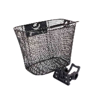 Koszyk na kierownicę CL-05 metalowy,czarny - /klip/ 1068152