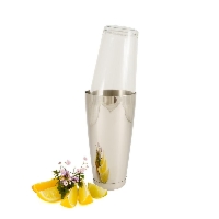 Shaker do drinków bostoński kubek i szklanica 840 i 470 ml