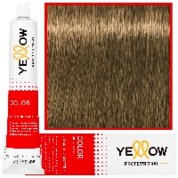 Alfaparf Yellow - trwała farba do włosów z aloesem i kiełkami pszenicy, 100ml 8 | Jasny Naturalny Blond