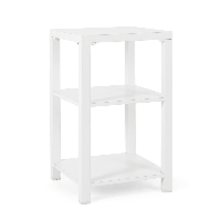 Szafka ogrodowa ATLANTIC biała 55x55 aluminiowa Bizzotto