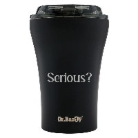 Kubek do kawy Dr.Bacty Apollo 227 ml - Serious - czarny