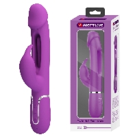 Wibrator Króliczek Kampas Purple Pretty Love Fioletowy | 100% ORYGINAŁ| DYSKRETNA PRZESYŁKA