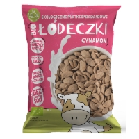 ŁÓDECZKI JAGLANO - OWSIANE Z CYNAMONEM BEZ DODATKU CUKRÓW BIO 260 g - HELPA