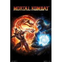 Mortal Kombat Finish Him - plakat