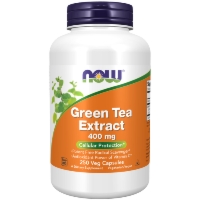NOW FOODS Green Tea Extract - Zielona Herbata ekstrakt 400 mg (250 kaps.)