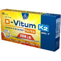 D-Vitum forte 2000 j.m. K2 x 60 kapsułek