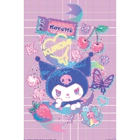 Kuromi Hello Kitty - plakat