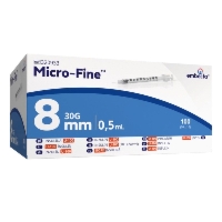 Strzykawki insulinowe Embecta Micro-Fine Plus 1ml/40 j.m. z igłą 0,30x8mm
