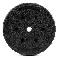 Obciążenie bitumiczne 10 kg talerz kompozytowy do sztangi 29 mm krążek do hantli