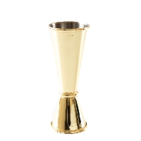 Miarka barmańska, jigger Gold 50-25 ml na prezent