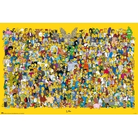 The Simpsons Bohaterowie - plakat