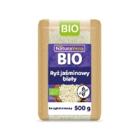 RYŻ JAŚMINOWY BIAŁY BEZGLUTENOWY BIO 500 g - NATURAVENA