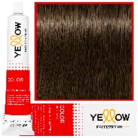 Alfaparf Yellow - trwała farba do włosów z aloesem i kiełkami pszenicy, 100ml 5,53 | Jasny Mahoniowy Złoty Brąz