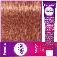 Fanola Color Zoom - krem do farbowania włosów cała paleta, 100 ml 7.4 Miedziany blond