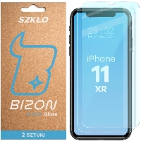 Szkło hartowane Bizon Glass Clear Duo do iPhone 11 / Xr, 2 sztuki