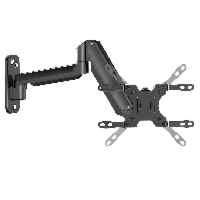 Uchwyt na monitor ścienny z regulacją i sprężyną gazową, przekątna 17"-32" i standard VESA SolidHand-CGW01