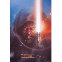 Star Wars Gwiezdne Wojny Mroczne Widmo Darth Maul - plakat