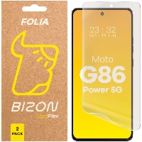 Folia matowa Bizon Film Sun Duo do Motorola Moto G86 Power 5G, 2 sztuki