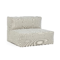 Fotel ogrodowy / modułowy SPARROW piaskowy 90x87 olefinowy Bizzotto