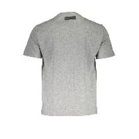 T-SHIRT MĘSKI Z KRÓTKIM RĘKAWEM PLEIN SPORT SZARY