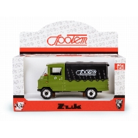 Kultowy Żuk SPOŁEM 1:43 – metalowy model w zielonym lakierze, idealny prezent dla kolekcjonera (K-604)
