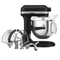 Mikser Artisan z podnoszoną dzieżą Matte Black 6,6L KitchenAid (5KSM70SHXEBM) --- OFICJALNY SKLEP KitchenAid