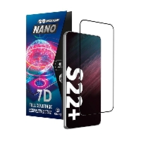 Szkło Crong 7D Nano Flexible Glass do Galaxy S22 Plus Hybrydowe 9H na Cały Ekran