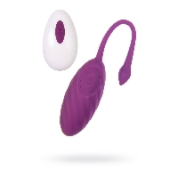 Vibrating egg A-Toys Purr, silicone, purple, 18 cm