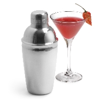 Shaker barmański trzyczęściowy z sitkiem 500 ml