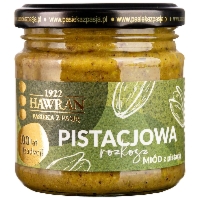 Hawran Pistacjowa Rozkosz - miód z pistacją 240g