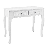 Konsola Blanc biały 80x40x75cm MDF Bizzotto