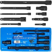 Zestaw przedłużek 1/2" 3/8" 1/4" 9szt. FALON TECH