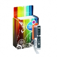 Tusz Zgodny z CLI-581 PGI-580 (CLI-581bkxxl) Zamiennik czarny - 13ml - do CANON PIXMA TS 9150, 8350A, 9155, 8352A, CANON PIXMA TR 7550
