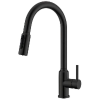 Bateria z wyciąganą wylewką do filtra Hydria II Plus Filtr Clear Water Black
