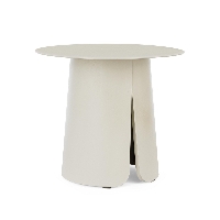 Stolik kawowy BRYAN Ø45 aluminiowy Bizzotto
