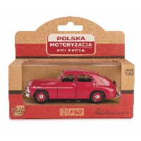 Model kolekcjonerski Warszawa M20 Wiśniowa 1:43 – Elegancka miniatura FSO, DIE CAST, idealna do ekspozycji i prezentu (K-591)