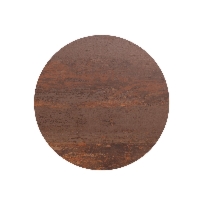 Blat stołu ogrodowego CORTEN Ø70 z laminatu HPL Bizzotto