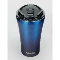 Kubek termiczny na kawę Dr.Bacty Apollo 2.0 - Oda do młodości - 360 ml - Monaco Blue