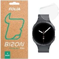 Folia hydrożelowa na ekran Bizon Watch Film Hydrogel Duo do Galaxy Watch 8 44 mm, 2 sztuki