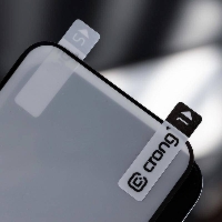 Szkło Crong 7D Nano Flexible Glass do iPhone 13 Mini Hybrydowe 9H na Cały Ekran