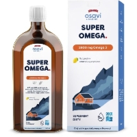 OSAVI Super Omega, 2900 mg - smak cytrynowy (500 ml)