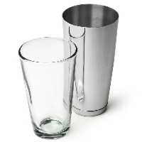 Shaker bostoński kubek ze stali nierdzewnej i szklanica 820 i 470 ml