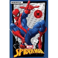 Spiderman - retro plakat