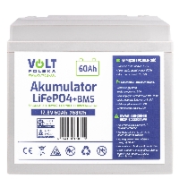 Akumulator LiFePo4 60Ah 60A 12V BMS VOLT POLSKA