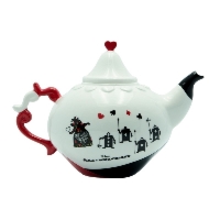 Dzbanek do zaparzania Alicja w Krainie Czarów - Queen of Hearts (imbryk)