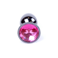MyLove Toys - Jewellery Dark Silver PLUG- Pink