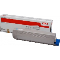 Toner 44844507 (44844507) Oryginalny błękitny / turkusowy / niebieski do OKI C 831N, 831DN, 831CDTN, 841N
